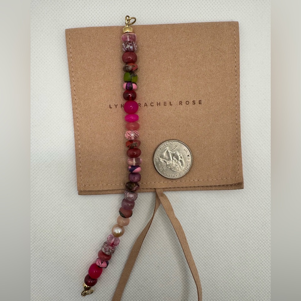 🌹🌹 Lynn Rachel Rose Rosie Bracelet 7 3/8” - Picture 5 of 6